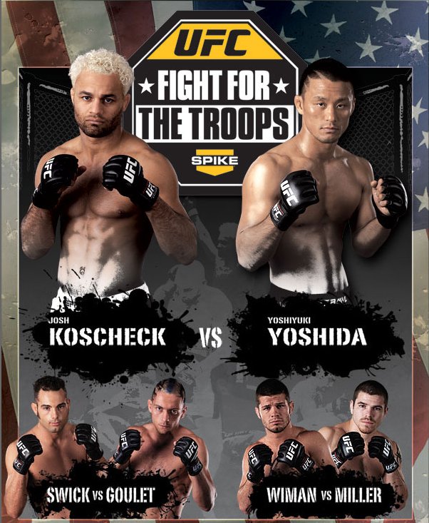 Josh Koscheck versus Yoshiyuki Yoshida